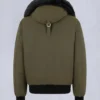 Original Ballistic Shearling Trim Bomber Jacket
