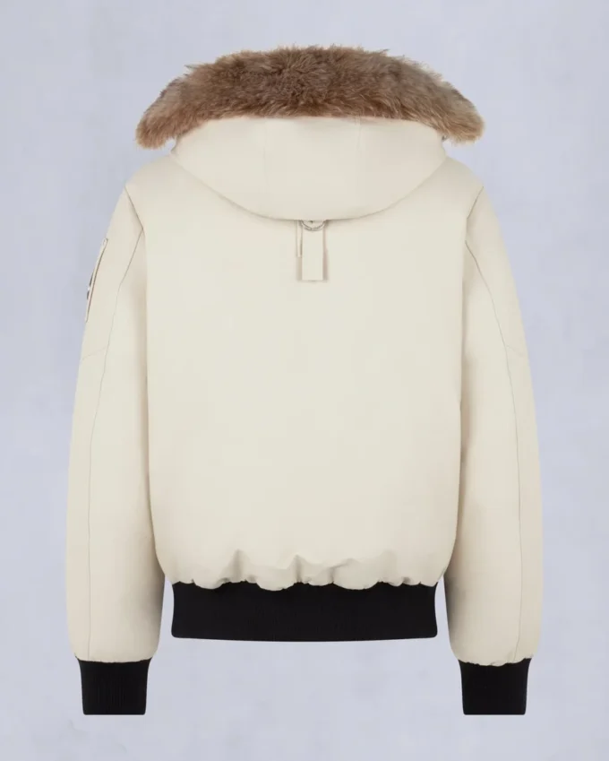 Original Ballistic Shearling Trim Bomber Jacket