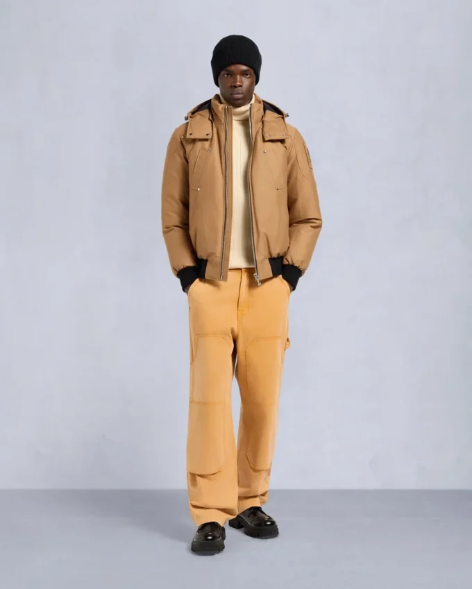 Original Ballistic Shearling Trim Bomber Jacket