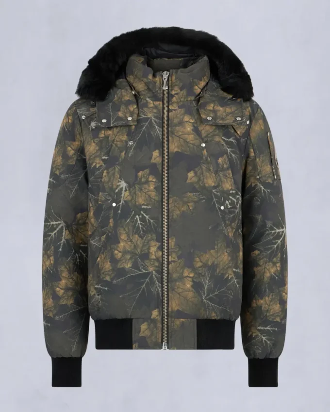 Original Ballistic Shearling Trim Bomber Jacket