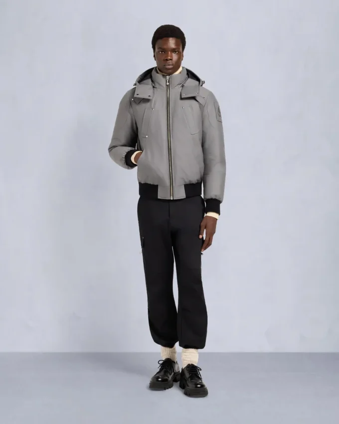 Original Ballistic Shearling Trim Bomber Jacket