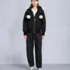 Original Debbie Shearling Trim Bomber Jacket