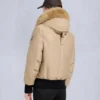 Original Debbie Shearling Trim Bomber Jacket