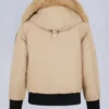 Original Debbie Shearling Trim Bomber Jacket