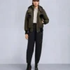 Original Debbie Shearling Trim Bomber Jacket