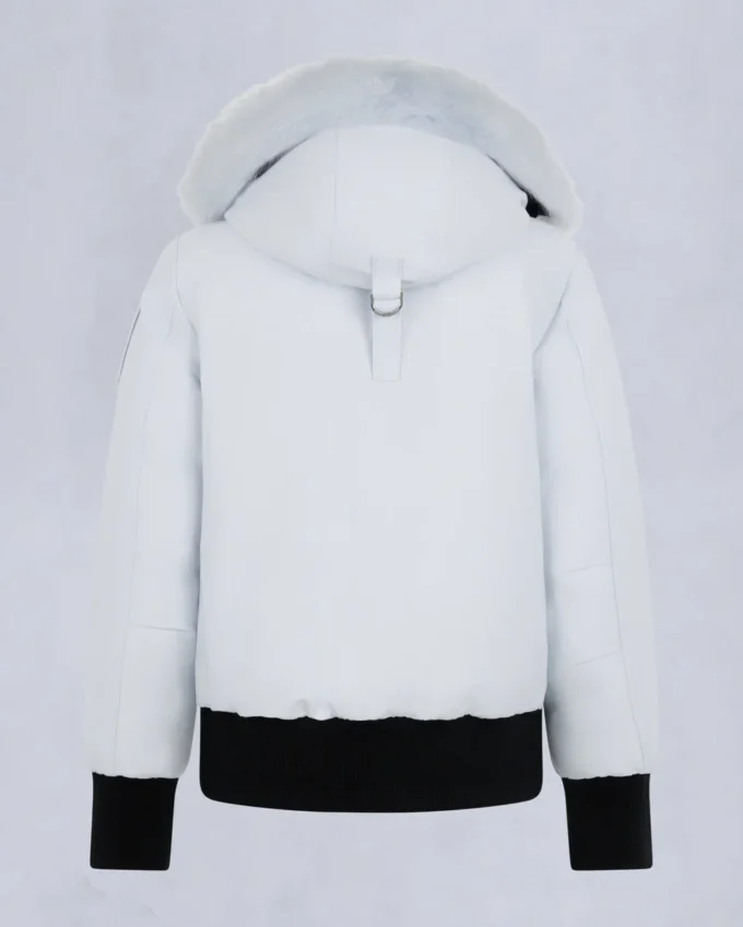 Original Debbie Shearling Trim Bomber Jacket