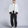 Original Debbie Shearling Trim Bomber Jacket