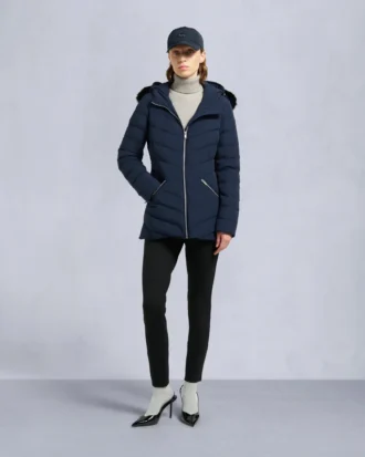 Roselawn Shearling Trim Jacket