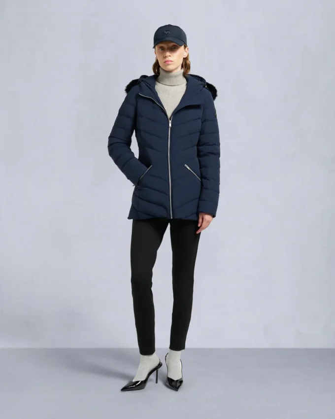 Roselawn Shearling Trim Jacket