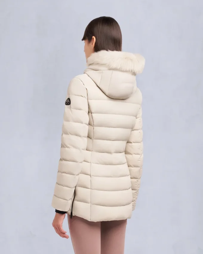 Roselawn Shearling Trim Jacket