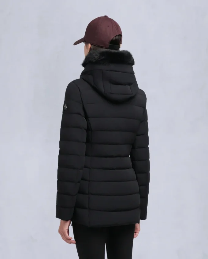 Roselawn Shearling Trim Jacket