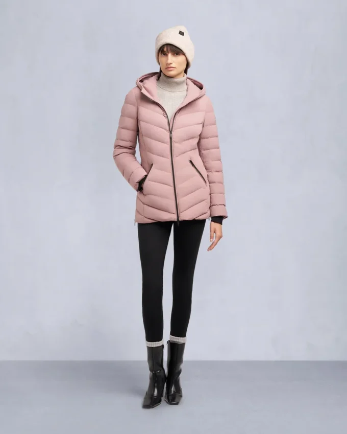 Roselawn Shearling Trim Jacket