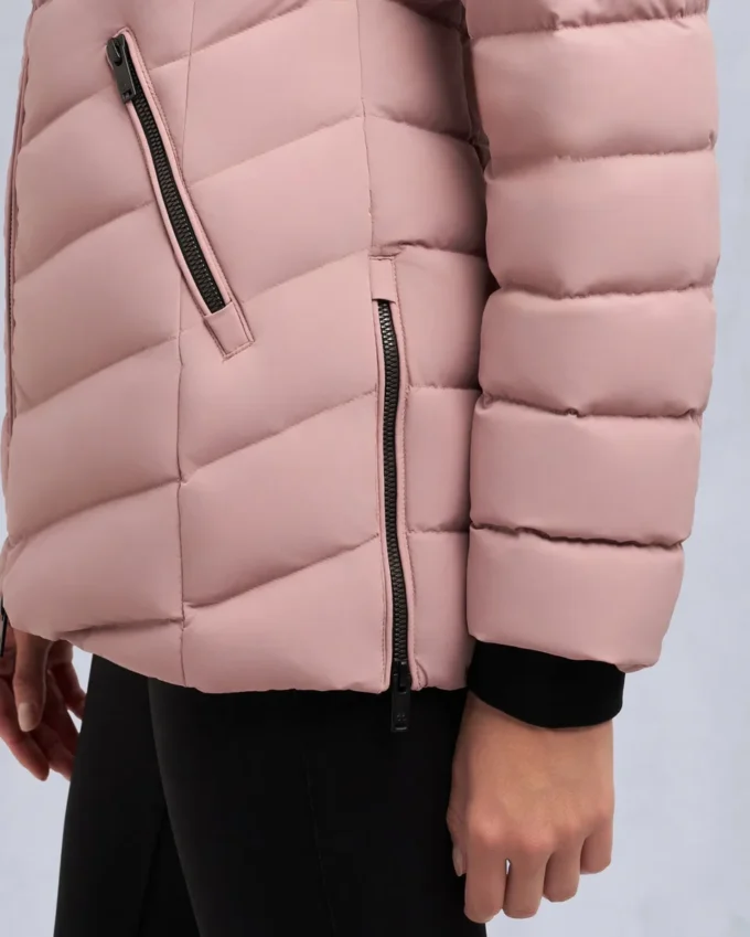 Roselawn Shearling Trim Jacket