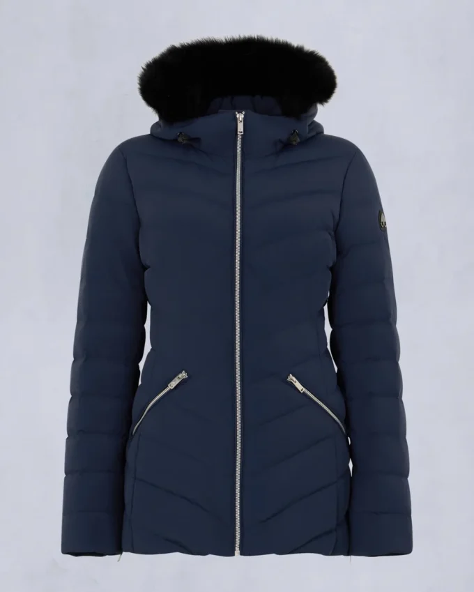 Roselawn Shearling Trim Jacket