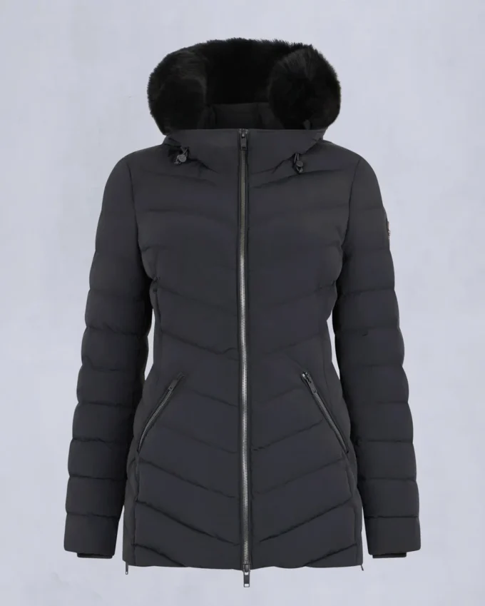 Roselawn Shearling Trim Jacket